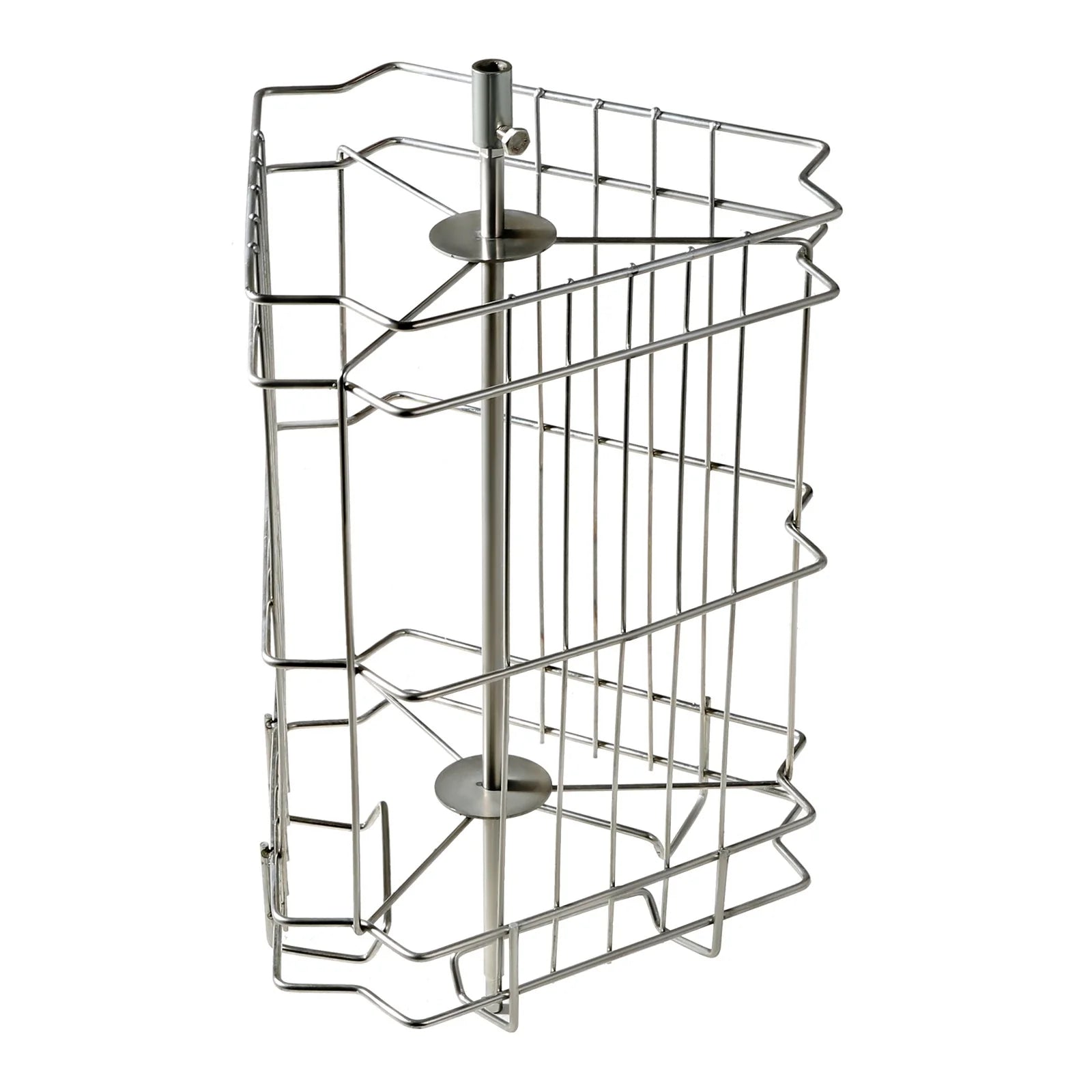 VEVOR Manual Honey Extractor, 3 Frames Honey Spinner Extractor, Stainless Steel Beekeeping Extraction, Honeycomb Drum Spinner with Lid, Apiary Centrifuge Equipment with Height Adjustable Stand